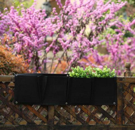 4 Pockets Vertical Garden Grow Bag